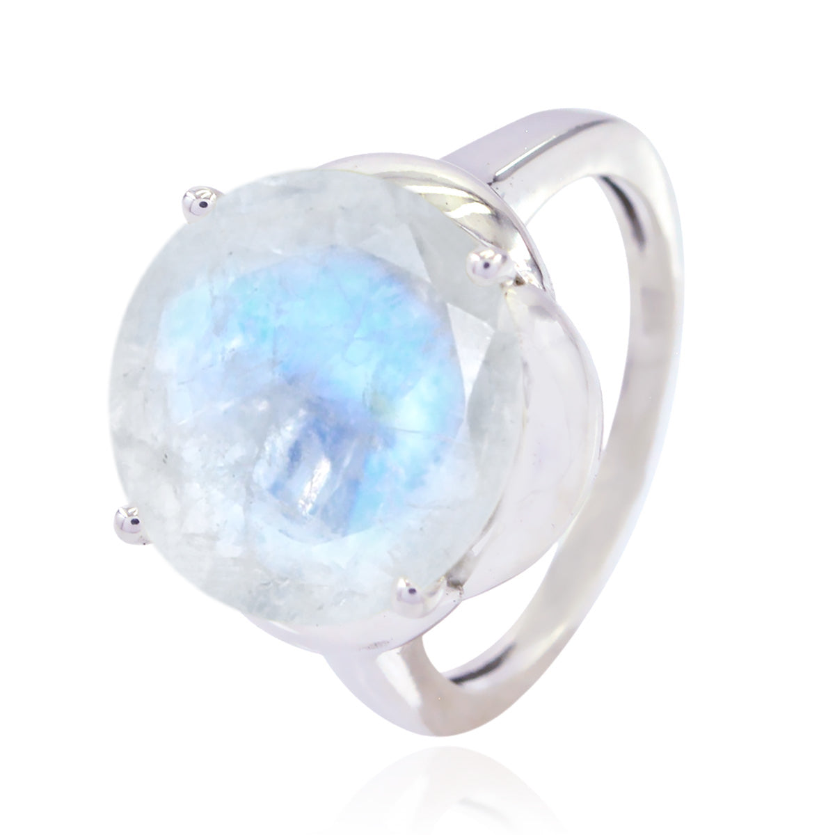 Liyana Graceful White Solitaire Ring
