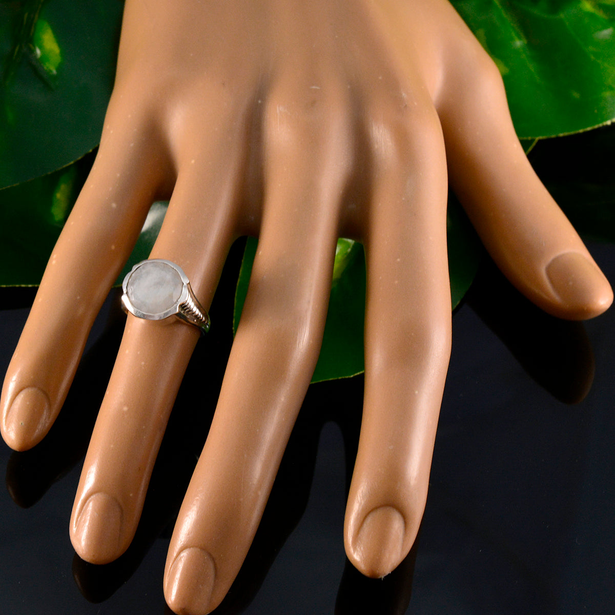 Isabella Sophisticated White Solitaire Ring