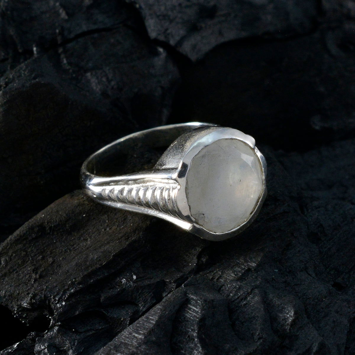 Isabella Sophisticated White Solitaire Ring