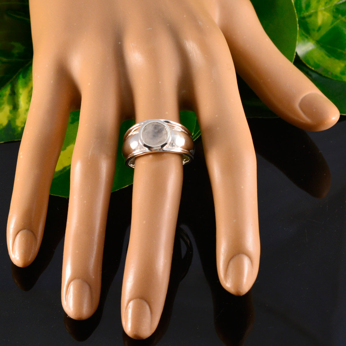Riley Sophisticated White Solitaire Ring