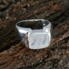 Penelope Abstract White Solitaire Ring