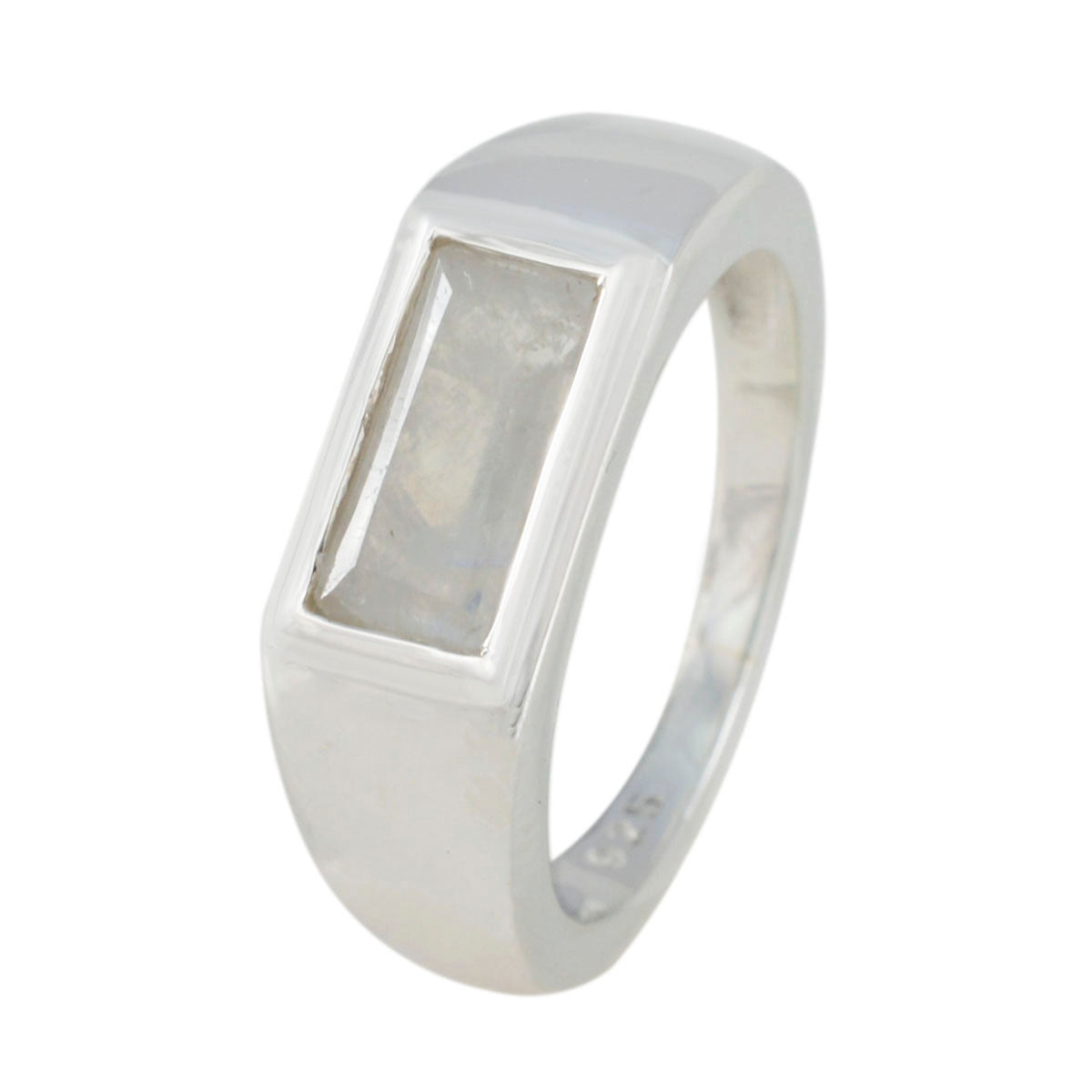 Eliza Love White Solitaire Ring