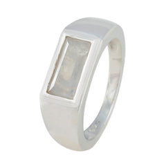 Eliza Love White Solitaire Ring