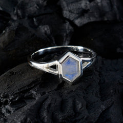 Naomi Graceful White Solitaire Ring