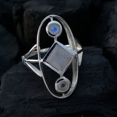 Lily Contemporary White Trilogy Ring