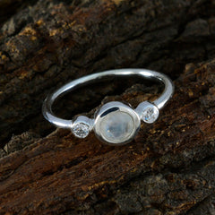 Agnes Luxurious White Trilogy Ring