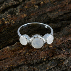 Aiko Boho White Trilogy Ring