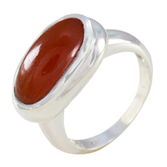 Kristine Engagement Red Solitaire Ring