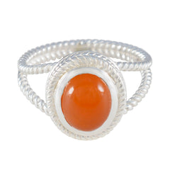 Julia Rope-Wire Red Solitaire Ring Red Onyx Red