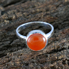 Angel Luxurious Red Solitaire Ring
