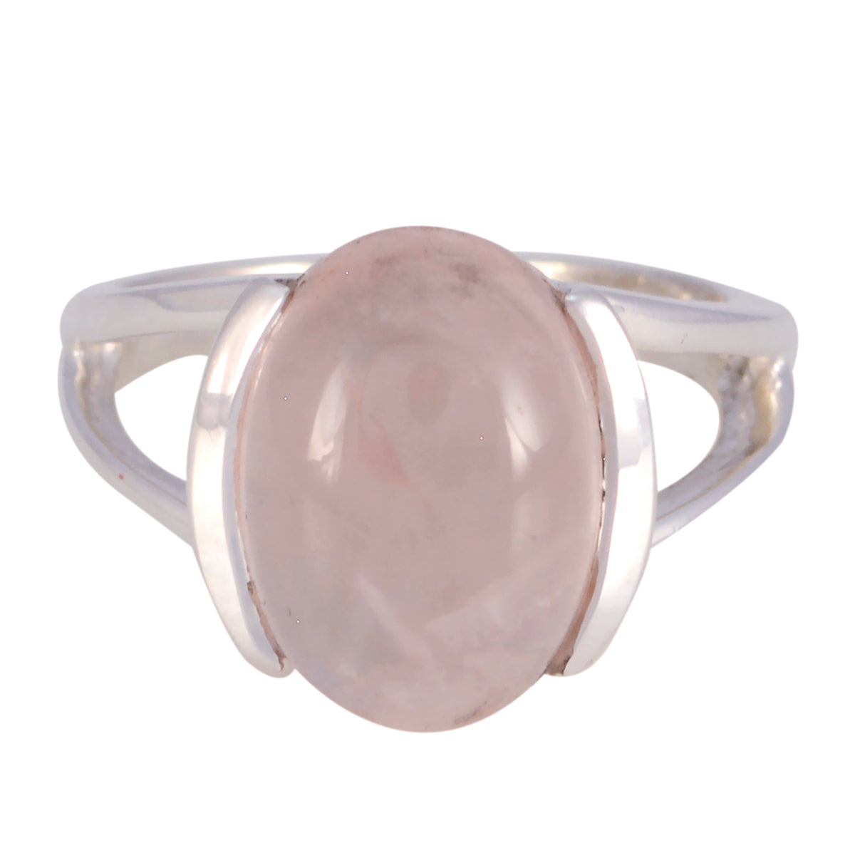 María Feminine Pink Solitaire Ring