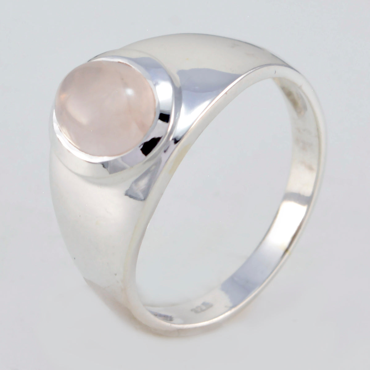 Bianca Artisan Pink Solitaire Ring