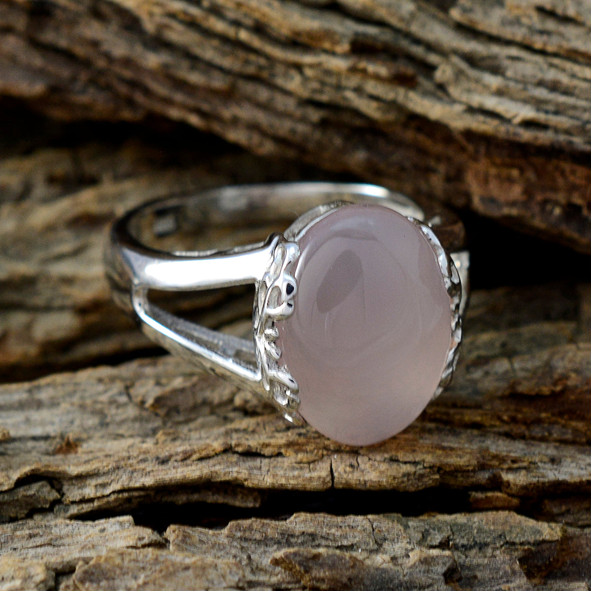 Liyana Trendy Pink Solitaire Ring