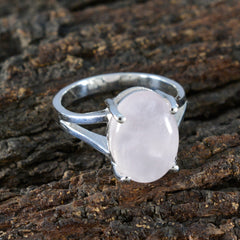 Rosa Boho Pink Solitaire Ring