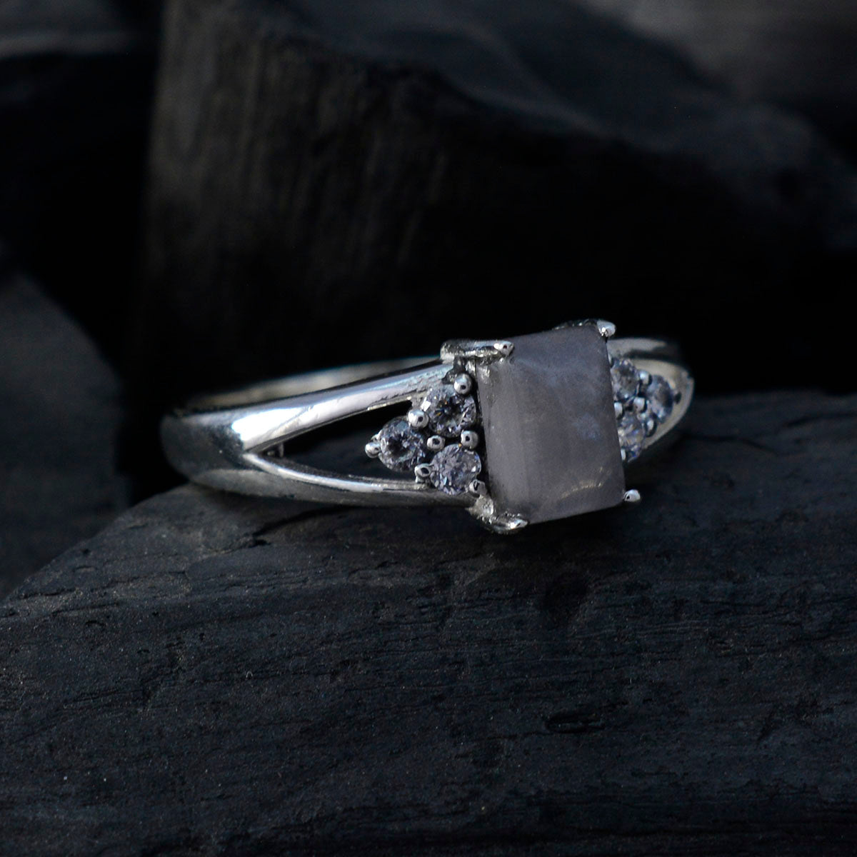 Ayesha Romantic Pink Halo Ring