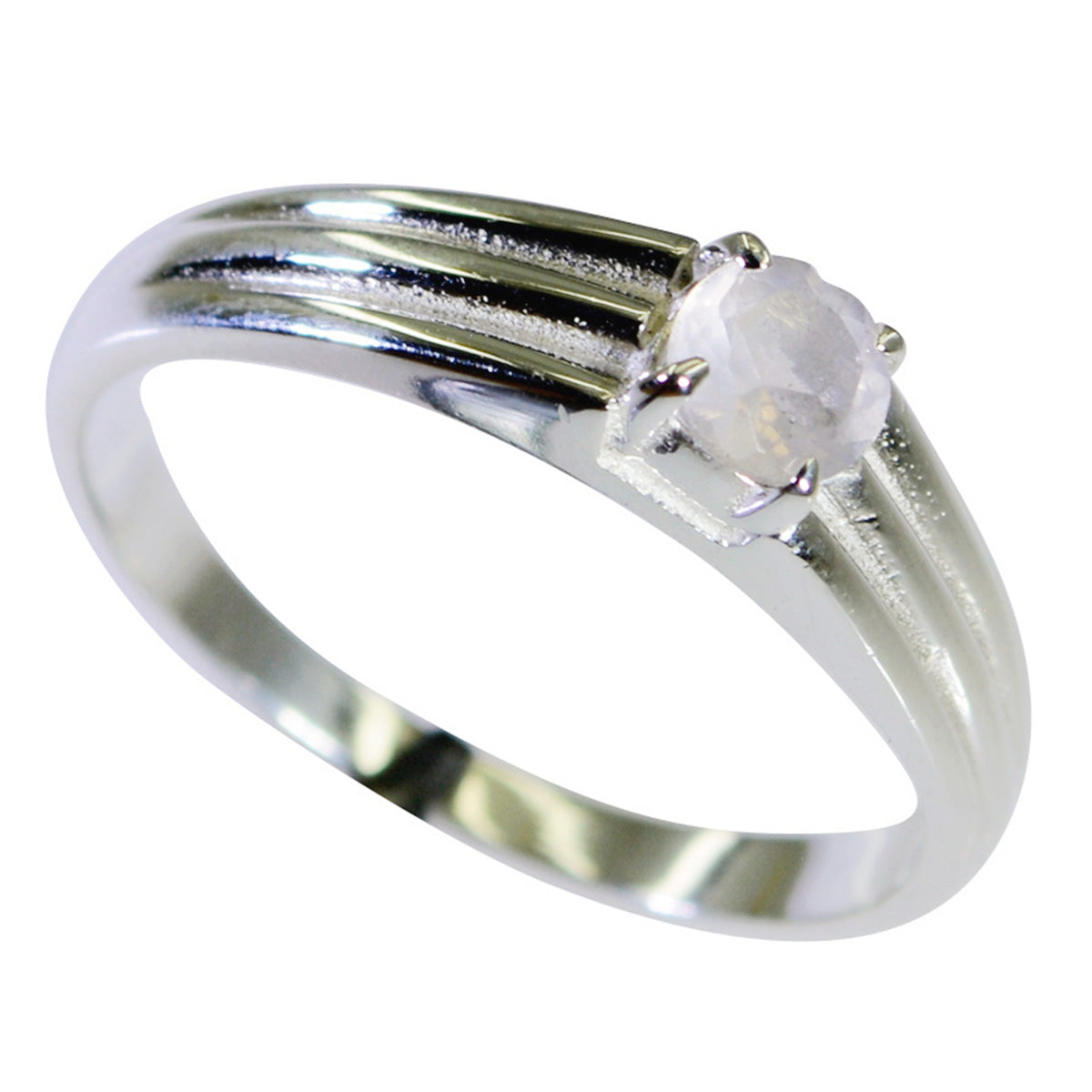 Araya Feminine Pink Solitaire Ring