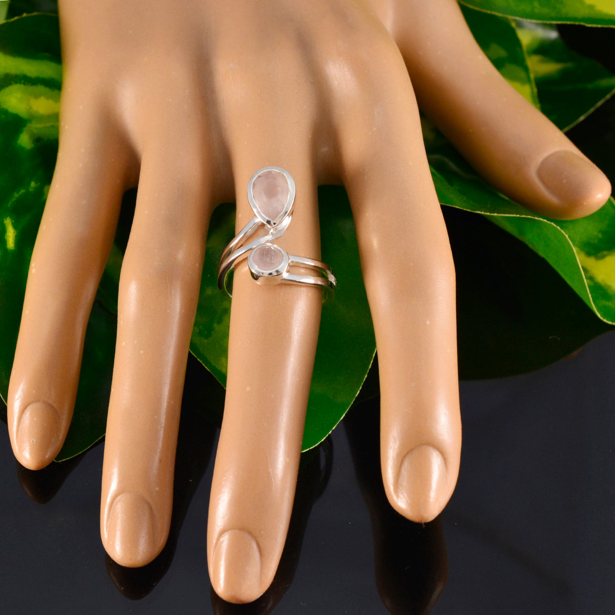 Josephine Love Pink Toi et Moi Ring