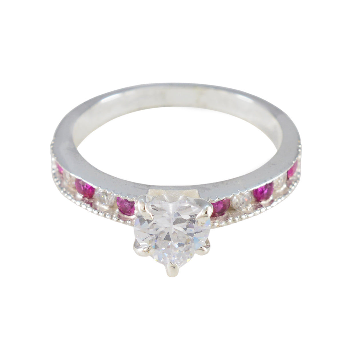 Yuki Luxurious Red multiple Ring Ruby CZ Red