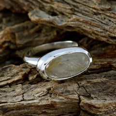 Alejandra Sophisticated Golden Solitaire Ring