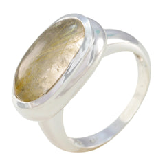Alejandra Sophisticated Golden Solitaire Ring