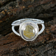 Giulia Rope-Wire Golden Solitaire Ring