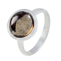 Amelia Glamorous Brown Solitaire Ring