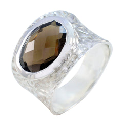 Priya engravings Brown Solitaire Ring