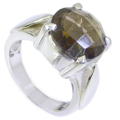 Nisa Fairytale Brown Solitaire Ring