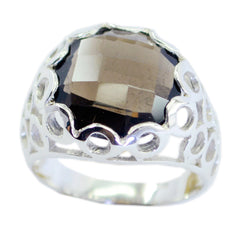 Ivy Filigree Brown Solitaire Ring