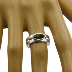 Bianca Modern Brown Solitaire Ring