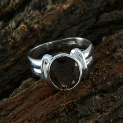 Katharina Boho Brown Solitaire Ring