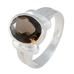 Katharina Boho Brown Solitaire Ring