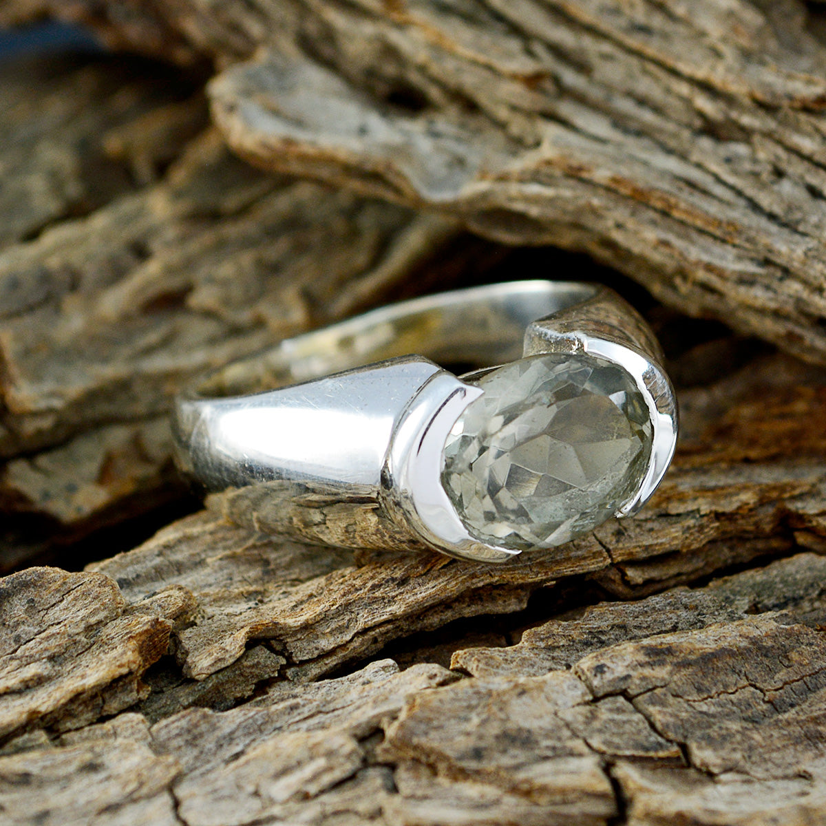 Amanda Love Brown Solitaire Ring