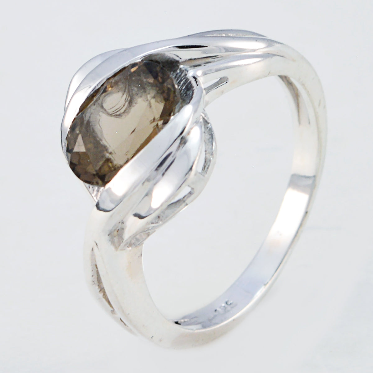 Isabella Cultural Brown Solitaire Ring