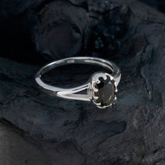 Seo-yeon Contemporary Brown Solitaire Ring