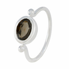 Chloe Trendy Brown Solitaire Ring