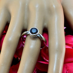 Agnes Sophisticated Brown Solitaire Ring
