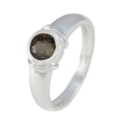Priya Feminine Brown Solitaire Ring