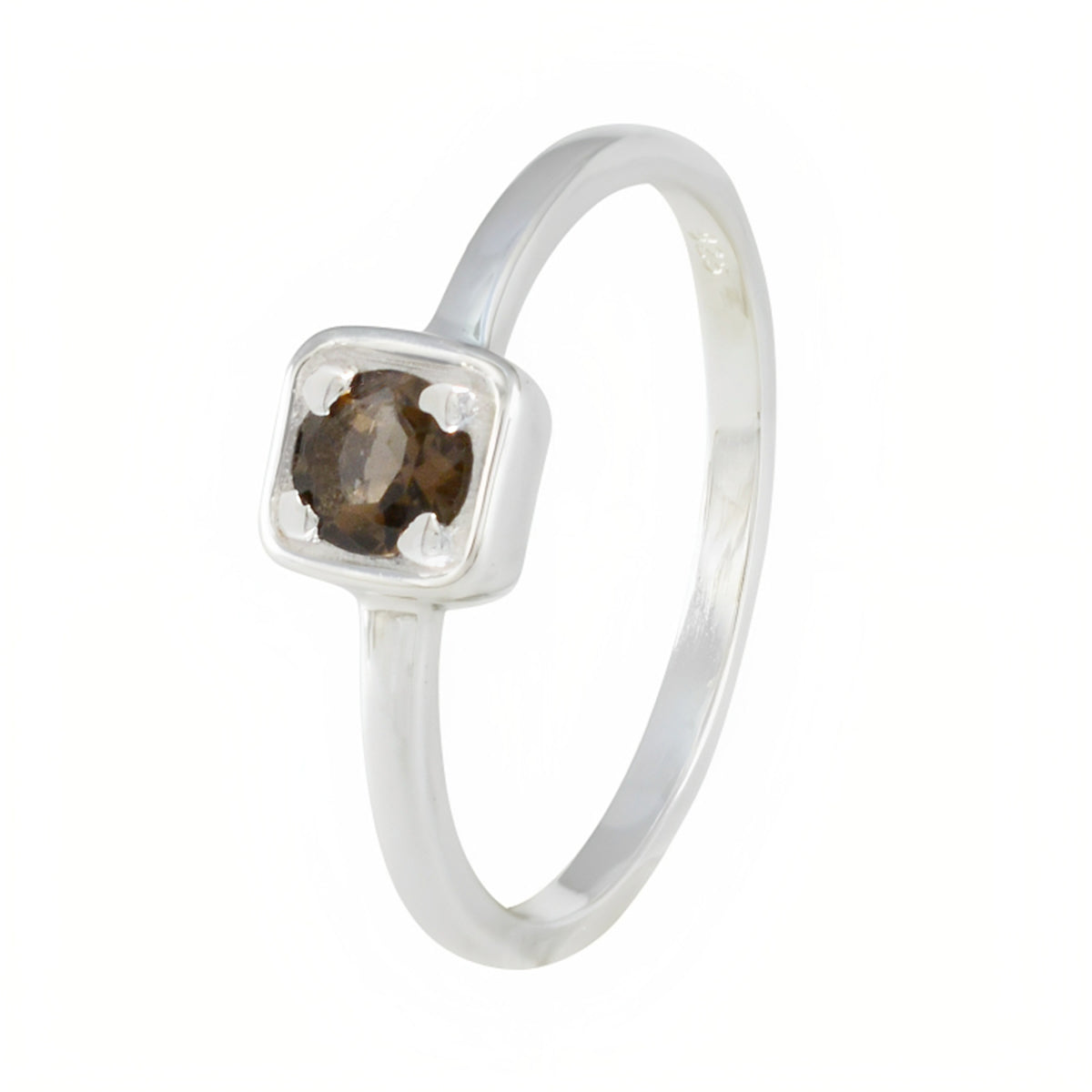 Riya Trendy Brown Solitaire Ring
