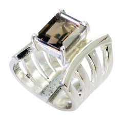 Yasmin Ethnic Brown Solitaire Ring