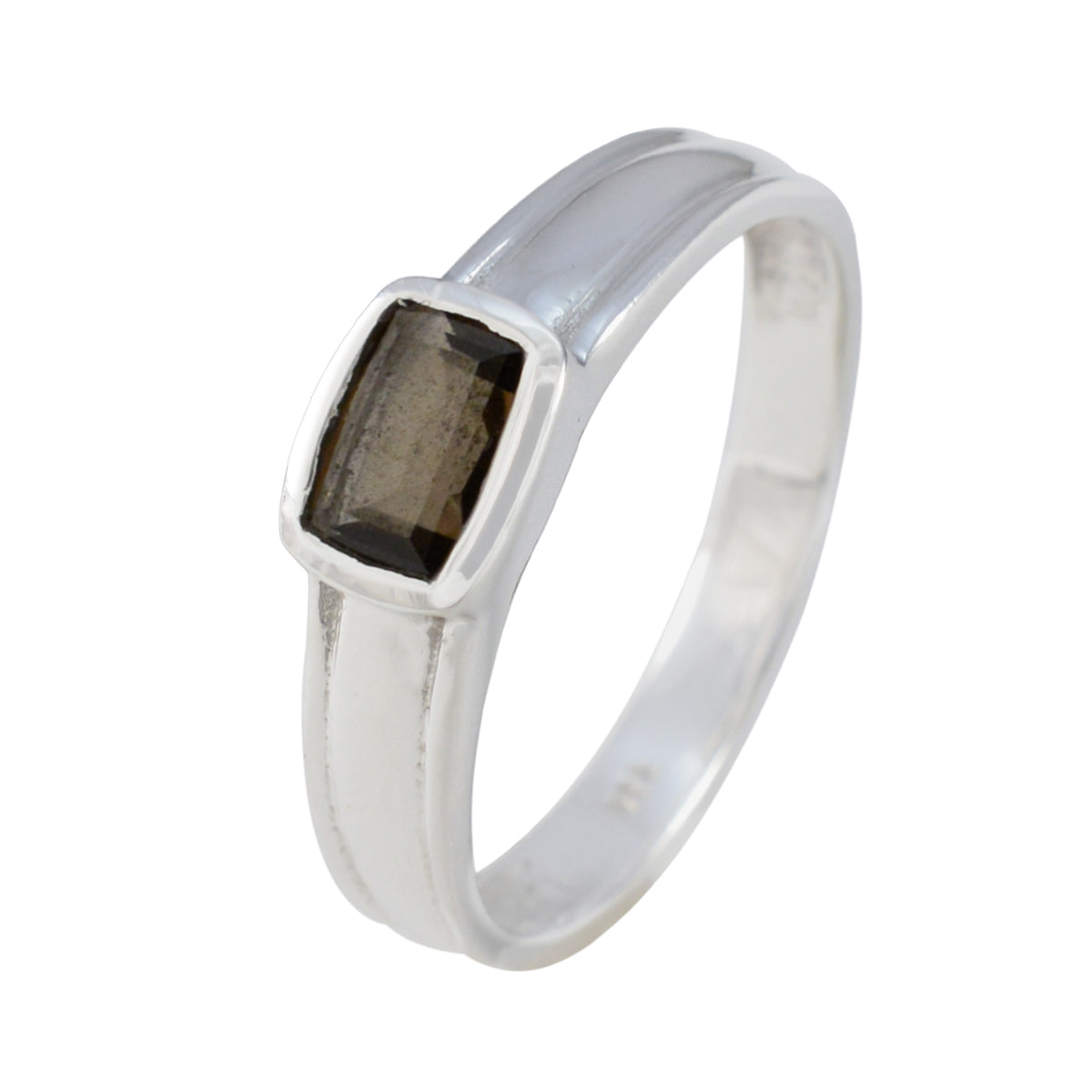 Sara Glamorous Brown Solitaire Ring