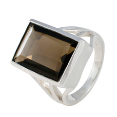 Penelope Trendy Brown Solitaire Ring