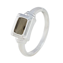 Liyana Feminine Brown Solitaire Ring
