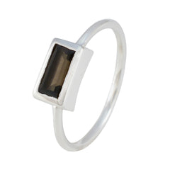 Ling Glamorous Brown Solitaire Ring