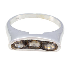 zazlle Feminine Brown Trilogy Ring