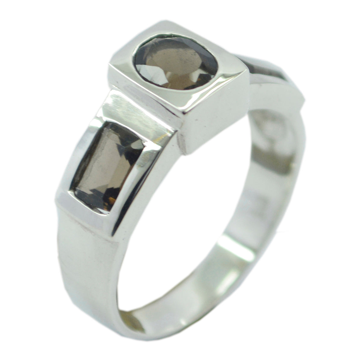 Angel Love Brown Trilogy Ring smoky quartz Brown