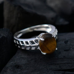 Victoria Filigree Brown Solitaire Ring