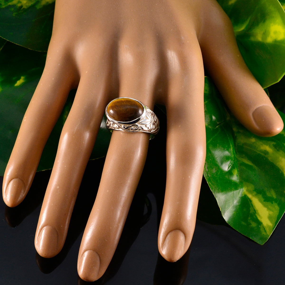 Elena Promise Brown Solitaire Ring