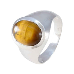 Violet Boho Brown Solitaire Ring