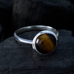 Priya Modern Brown Solitaire Ring